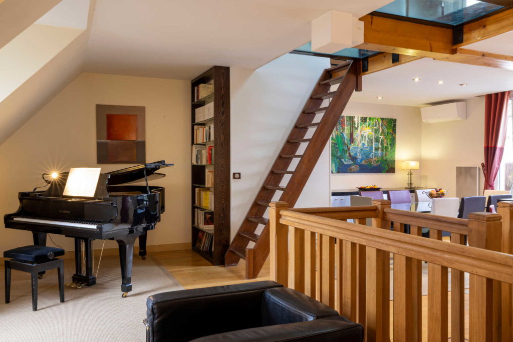 appart hotel luxe paris avec piano - Maison Lavaud